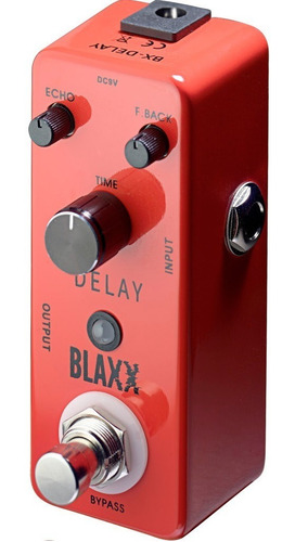 Pedal Efecto Delay Stagg Blaxx Bxdelay Guitarra Mini Pedal