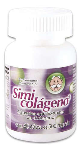 Simi Colágeno 60 Capsulas Sabor Sin Sabor