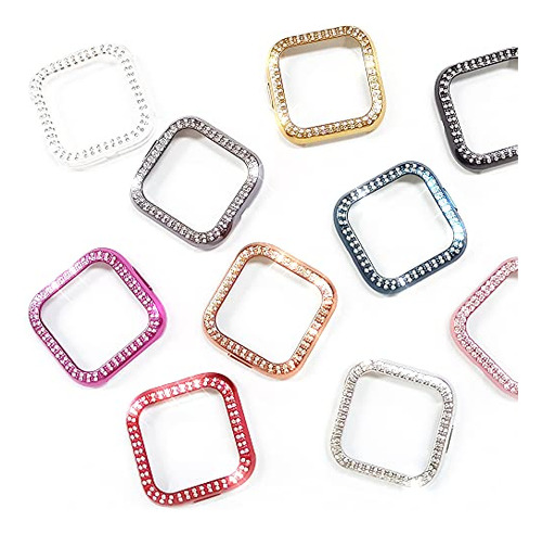 [10-pack] Funda Bling Compatible Con Fitbit Versa 2,