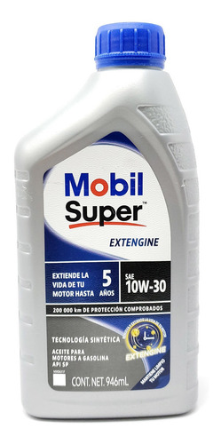 Mobil Super Extengine 10w-30 Litro Mobil 126426