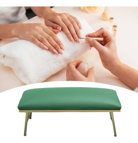 Reposamanos Para Uñas, Cojín Para Reposabrazos Para Verde