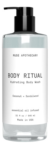 Muse Bath Bothecary Body Ritual Hidratante Body Wash  Gel De