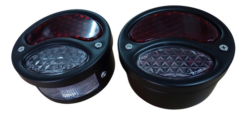 Juego De Faros Traseros Pick Up Rastrojero Hot Rod X2 Unid.