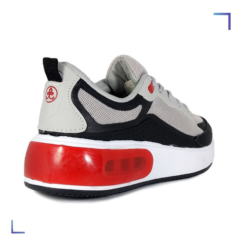Imagen 2 de 7 de Zapatilla Plataforma Mujer Sneaker Urbana Saubara