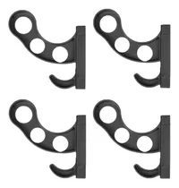 Comprar Kit 04 Suportes Pendurar Capacete Acessório De Parede Fixo
