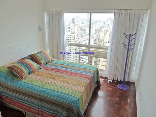 Imagem 7 de 17 de Apartamento 76.89m², 01 Dormitório, 01 Banheiro E 01 Vaga Na Garagem. Condomínio Com Portaria E Segurança 24hrs. Excelente Localização. - 21072811 - 69903418