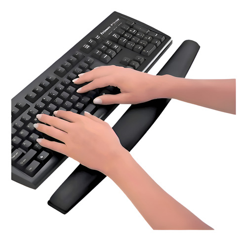 Almohadilla Apoya Muñeca Pad Teclado Memory Foam