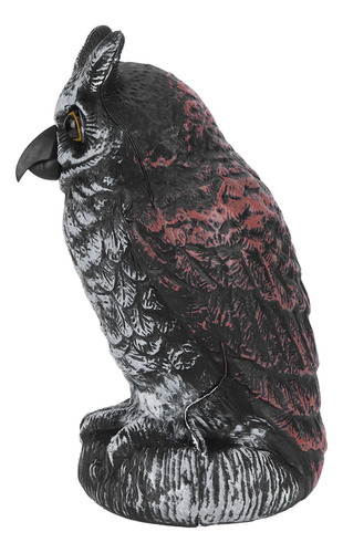 Repelente De Búhos Para Decoración De Estatua Falsa De Simul