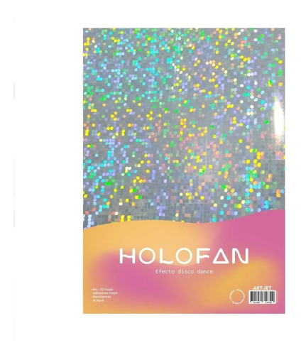 Holofan Art-jet Adhesivo Disco Dance A4  20 Hojas