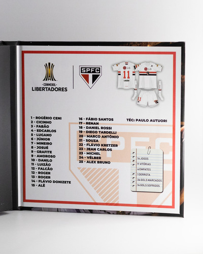 Medalhão Campeão Libertadores 2005 São Paulo Edição Especial