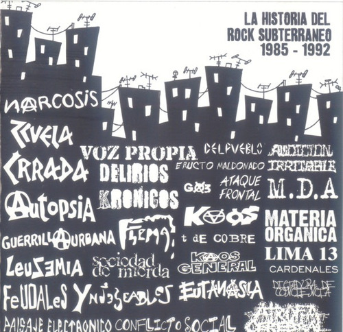 La Historia Del Rock Subterraneo Cd