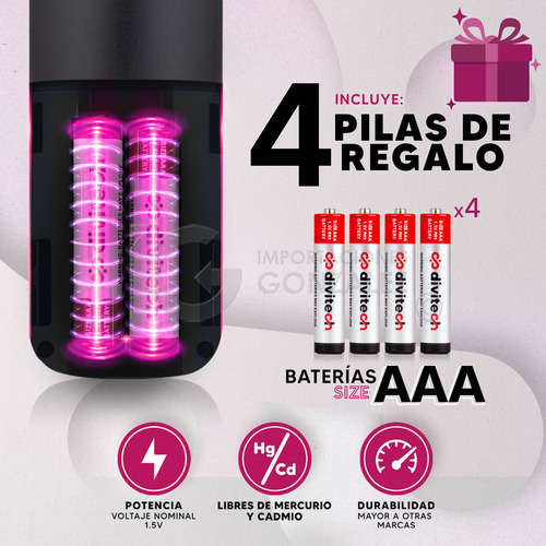 Control Remoto Para Tv Compatible Con Pantalla Ghia Smart 4k Color Negro + 4 Pilas Aaa Divitech®
