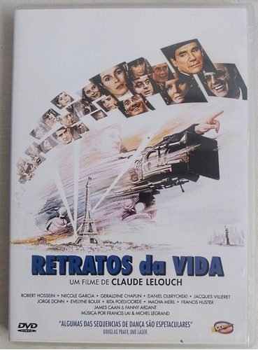 Dvd Retratos Da Vida Claude Lelouch - Original 