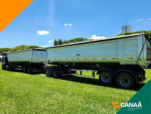 Carreta Rodocaçamba Librelato 2019/20 Eng. Esférico 35+35m³