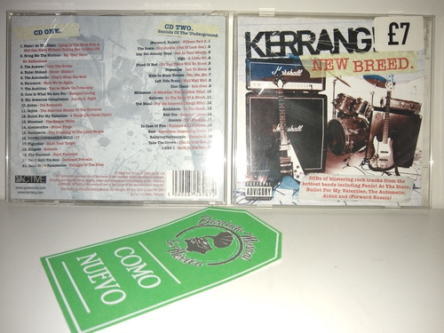 Kerrang Cd Doble New Breed Pánic At The Disco Paramore Aiden