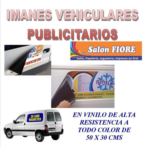 Imanes Vehiculares Publicitarios