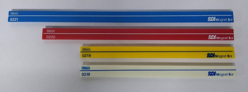 Barra Magnética 250 Mm Sdi Cobertura Plástica X 4 Unidades