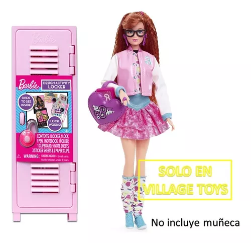 Barbie con accesorios crea stickers 3D