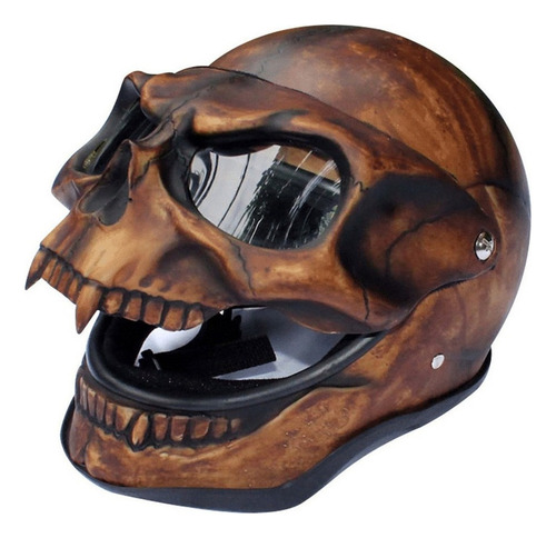 Casco De Calavera De Nigromante Con Gafas De Sol Para Cospla