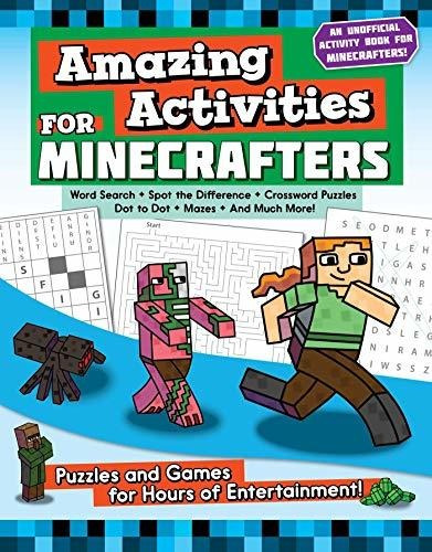 Book : Amazing Activities For Minecrafters Puzzles And Game