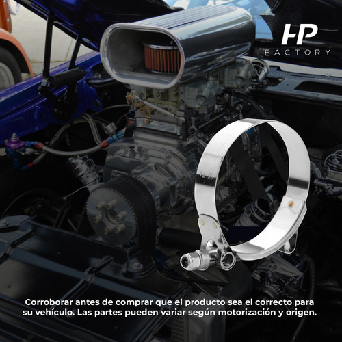 Imagen 2 de 11 de Abrazadera `t´ 2.5´ + 8mm Ftx Fueltech