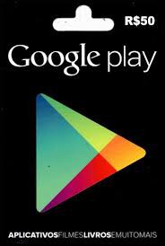 Cartão Google Play 30 Reais Gift Card Entrega Imediata