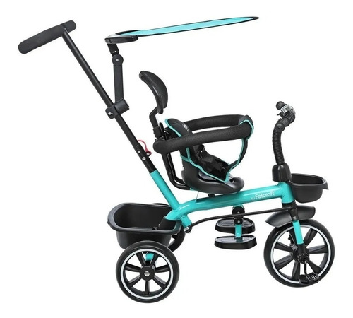 Triciclo multifuncional Felcraft Little Tiger Fit aqua