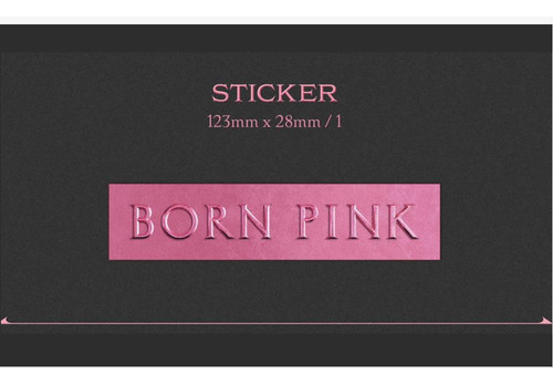 Blackpink Box Blackpink - Juego de cajas exclusivas de Born Pink, color rosa