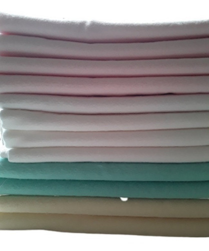 Pañales Tela Lanilla 50 Cm Por 75 Cm (3 Unidades)