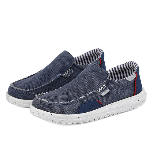 Zapatos De Lona Para Hombre Casual Caminar Tenis