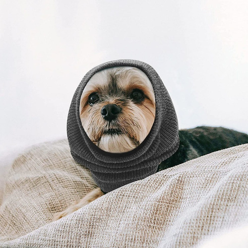 Protetor Auricular Antiestresse Tipo Capuz Para Cães