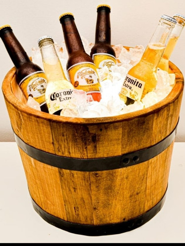 Imagen 2 de 3 de Cubeta Cervecera De Madera De Pino Artesanal