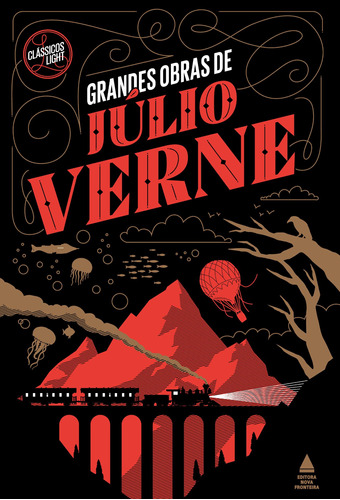 Box Grandes obras de Júlio Verne, de Verne, Julio. Editora Nova Fronteira Participações S/A, capa dura em português, 2018