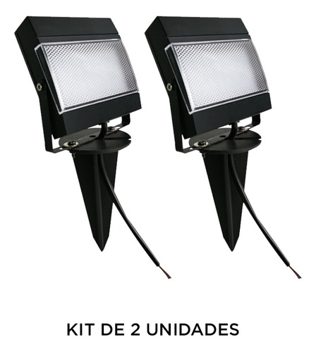 Pincho Tipo Foco/proyector Led, Tonalidad Verde - Ixec Ix404