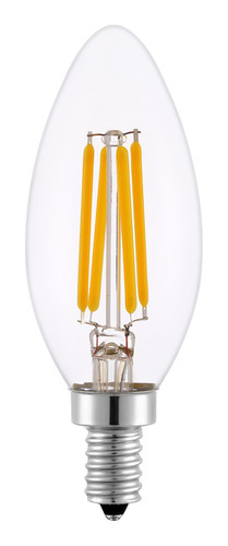 Foco Led 5w E12 D'gala Iluminación Paquete De 10 Focos Luz Vela-luz Fría (blanca)