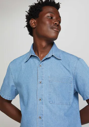 Camisa jeans cheap masculina hering