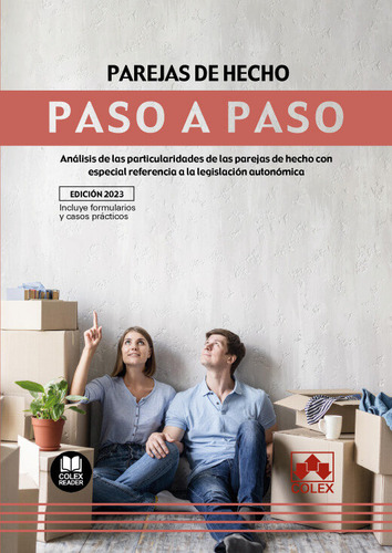 Parejas De Hecho Paso A Paso: Paso A Paso, De Aa.vv., Vol. 1. Editorial Colex, Tapa Blanda, Edición 2023 En Español, 2023
