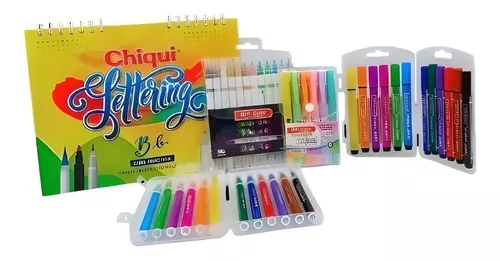 🧴Compra kits y rotuladores para Lettering