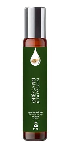 Óleo Essencial Orégano 10ml Roll On - Puro E Natural