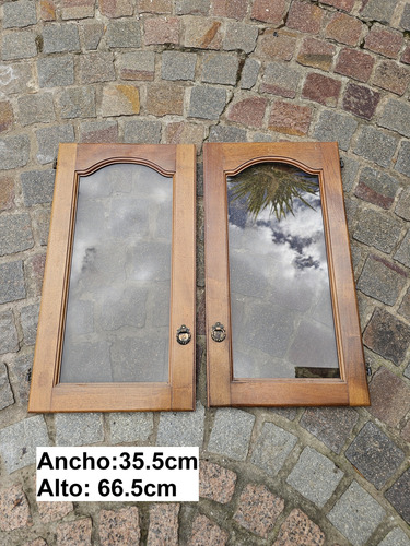 19 Puertas De Algarrobo - Alacena - Bajo Mesada Marrón (Usado)