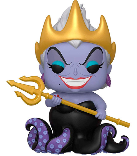 Imagem 3 de 3 de Funko Pop 10 Disney Ursula 569 Glows In The Dark