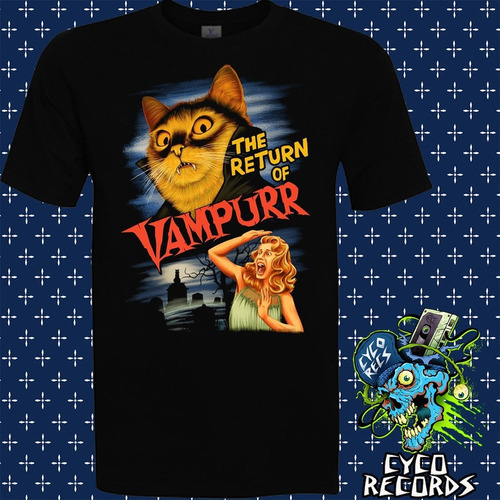 The Return Of Vampurr - Peliculas De Culto / Otros - Polera-