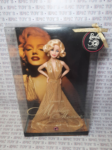 Barbie 50 Aniversario Marilyn Monroe (Usado)