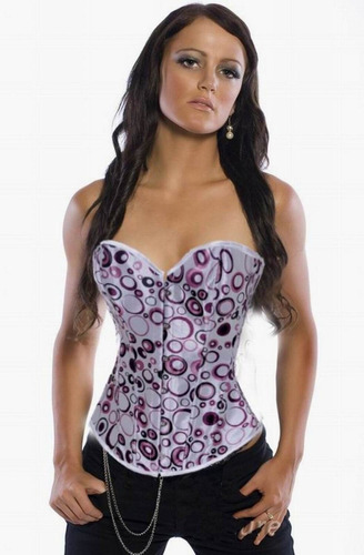 Corselet Corset Corpet Espartilho Cintura Fina Modela Corpo
