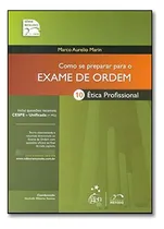 Comprar Livro Como Se Preparar Para O Exame De Ordem 1 Fase: Ética P