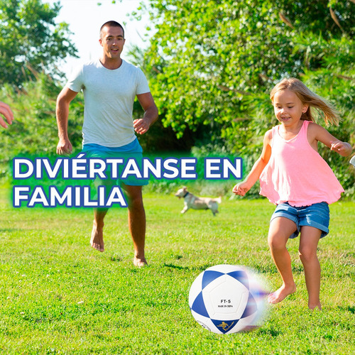 Balón Fútbol #5 Resistente Niños Adultos Deportivo Entreno