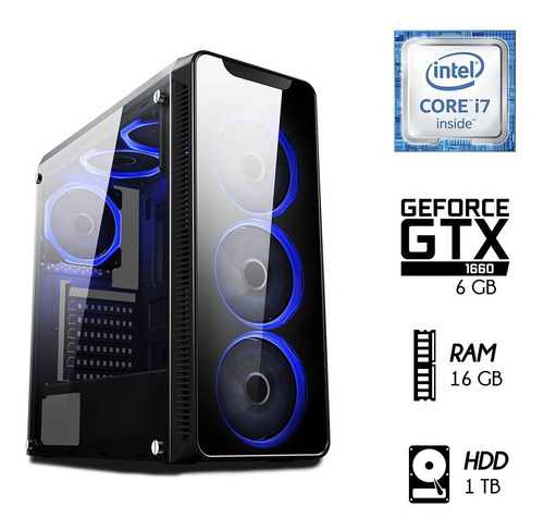 Pc Gamer Core I7 3.2 Ghz Ram 16gb,1tb,gtx 1660 6gb Nuevo