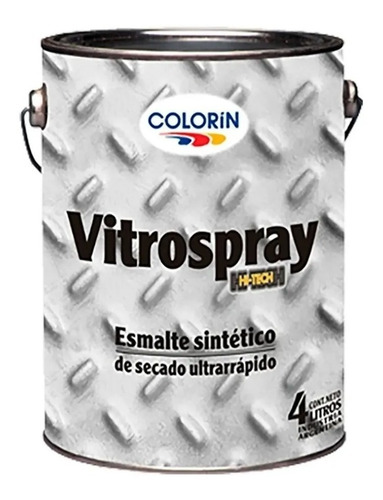 Esmalte Síntetico Vitrospray Secado Rápido Blanco 1 Lt