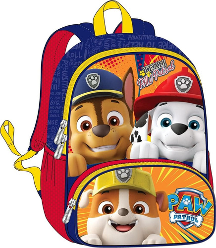 Bioworld Paw Patrol Mochila Nickelodeon Bolsa Útiles Escolar