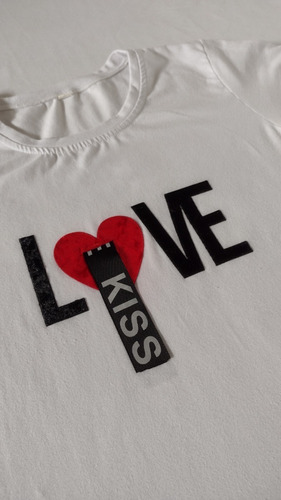 Camiseta Estampada Love 